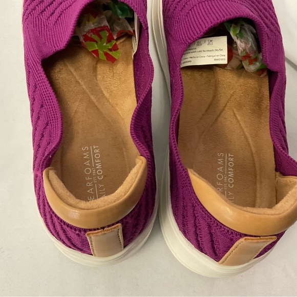 Dearfoam Daily Comfort Sophie Mystic Purple Slip On Sneaker Size 8.5 - Picture 3 of 9